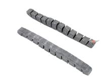 Goma de amortiguación negra 190mm para Zündapp, CS, CX, Hai, GTS, KS