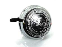 Bell High-Gloss Chrome Plated 60mm Christopherus Pattern for Hercules, Zündapp, Kreidler, Puch, Miele, KTM, DKW, Rixe, NSU