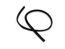 Kantenband Gummi 8x5mm Schwarz für Mofa, Moped, Mokick, Roller, Motorrad