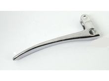 Brzdová páka Hliník Leštěná Pravá pro Puch Maxi X, Miele, DKW, NSU, KTM, Zündapp, Kreidler, Hercules, Kreidler Florett LF, LH, GT, Vaječný tank, K 54/0M Super, K54/2