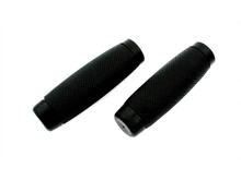 Jeu de poignées noir 22/24mm 125mm pour Zündapp GTS C 50 Sport, KS Combinette 442, 444, ZA A, Kreidler Florett, Flory MF, Hercules Prima M, Puch Maxi, KTM, DKW, Rixe, Miele Mofa, cyclomoteur