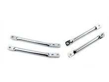 Set di 4 supporti per parafango cromati per Zündapp GTS 50, C 50 Sport, KS Super WC