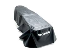 Capa de assento preta para Honda, MB Mokick