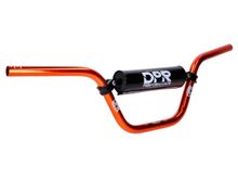Lenker 22,2mm mit Strebe und Polster orange für Simson Enduro