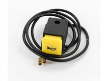 Hupenknopf Elec Kunststoff gelb für Piaggio Vespa Ciao, Citta