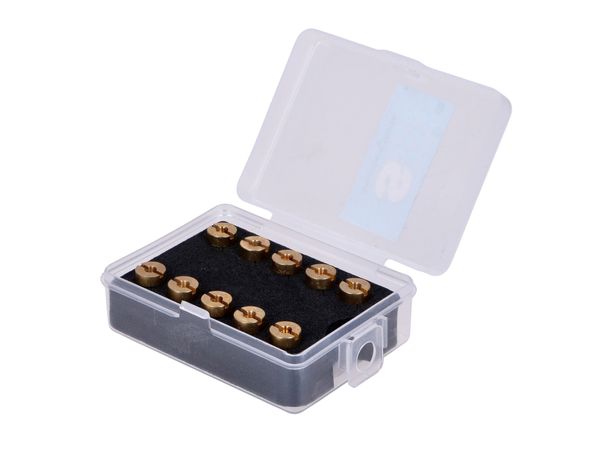Hauptdüsen Satz 6mm 100-122 für DellOrto Phbh, Phbl, Phva, Phvb, VHS