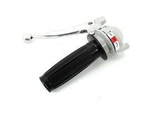Leva del cambio 2 marce Grigio Argento per Zündapp Bergsteiger M 25, 50, ZR Z, Sachs 504, 505, Hercules Prima, M, KTM, DKW
