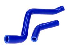 Koelslangenset siliconen blauw voor Aprilia RX, SX, Derbi Senda, Gilera RCR, SMT D50B0 -17