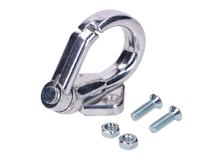 Gepäckhaken Aluminium für Piaggio Vespa 50, 90, ET3, GS, GT, P 125, 150, 200, Primavera, PX80, 125, 150, 200, PXE 125