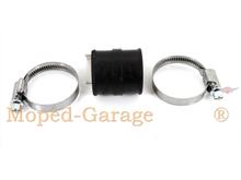 Ansauggummi 24/24mm 37mm mit Schellen für Mofa, Moped, Mokick