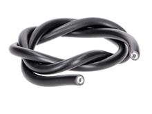 Zündkabel Schwarz 50 cm 5mm für Zündapp Bergsteiger M 50, Mofa 25, Automatic Mofa, ZA, ZB, ZD 10, 20, TS, ZR CS, CX, Hai, GTS, C, KS Combinette, Hercules MX 1, Prima, M, MK, K, HR 219, 220, Kreidler Florett, Flory, MF, Puch Maxi, Monza, X,