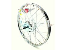 Roue arrière 1,2 x 17 pouces chrome pour Puch Maxi N, S
