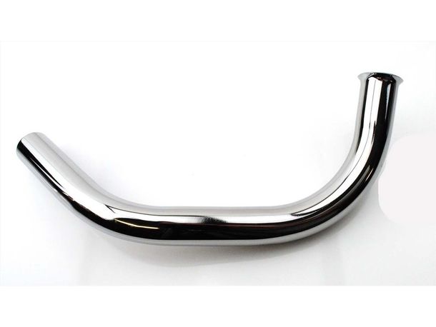 Auspuffkrümmer Verchromt 28mm für Simson, Schwalbe KR 51/2
