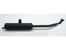 Wydech Sito Czarny 22mm do Piaggio SI, KS, FL2, Boos, SI motorower