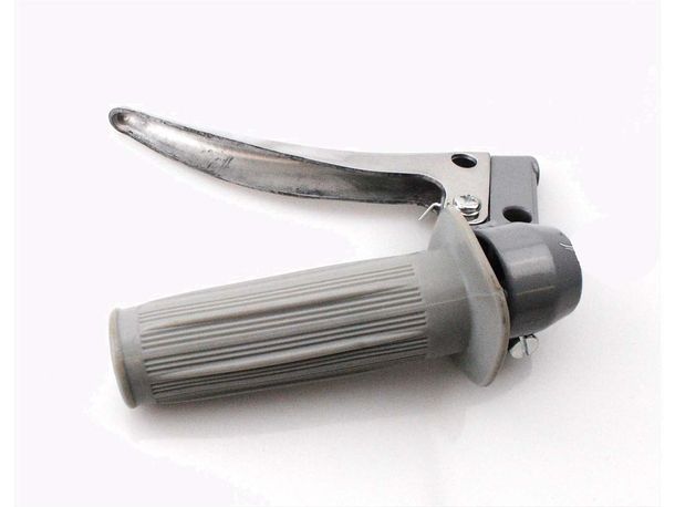 Armatur Aluminium Grau 22mm 105mm 26mm für Zündapp, Kreidler, Hercules, Puch, DKW, KTM, Mofa, Moped, Mokick