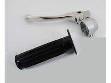 Levier d'embrayage en aluminium 22mm noir 105mm pour Zündapp, Kreidler, Hercules, Puch, DKW, KTM, Mofa, Moped, Mokick