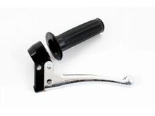 Rubinetto in alluminio nero 22mm 105mm 26mm per Zündapp, Kreidler, Hercules, Puch, DKW, KTM, Mofa, Ciclomotore, Mokick