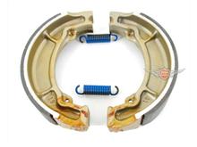 Brzdové destičky EBC 130 x 28mm s pružinami pro Yamaha DT 80 LC 1, 2, RD 125, 175, SR 125