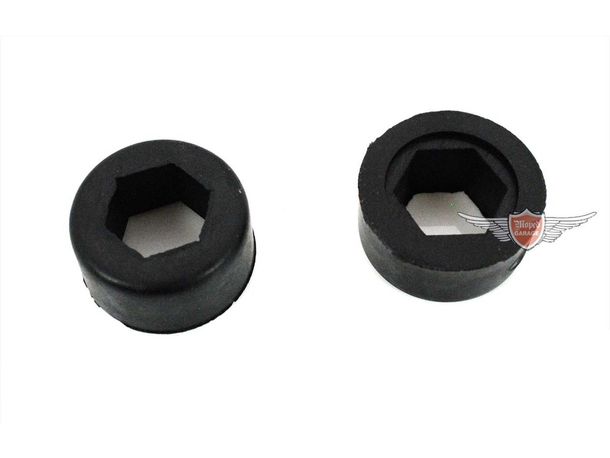 Haltegummi Schwarz für Hercules K 50 SX, RX, 125 X, RL, RE, RS, KX, RLC, MK