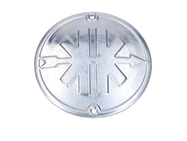 Beinschild-Emblem mit für Kreidler-Logo blank für Kreidler Florett RS, RM, TM, GT, Eiertank, Super 4, LF, LH