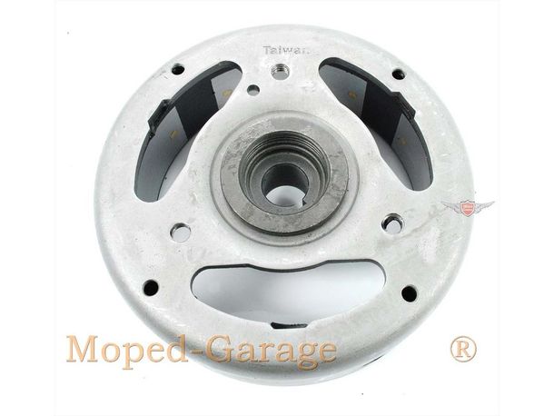 Polrad Aluminium 117mm 16 x 14mm Rechtsdrehend für Hercules, KTM