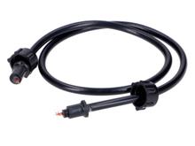 Cabo de vela 47cm preto para MBK, Motobecane, Mobylette Tipo 51
