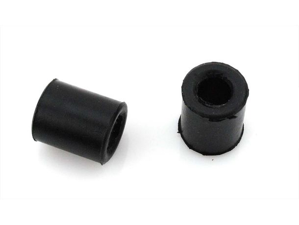 Federbein Gummi 25x20mm Schwarz für Kreidler Florett