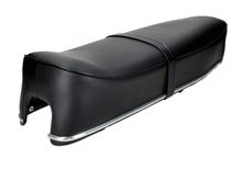 Assento preto para Kreidler Florett K 54 / 53, 32 LF LH RS Mokick 1968-72
