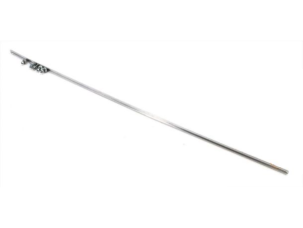 Sitzbankleiste Denfeld Aluminium 600mm Halbrund für Zündapp, Kreidler, Hercules, Puch, Miele, DKW, NSU