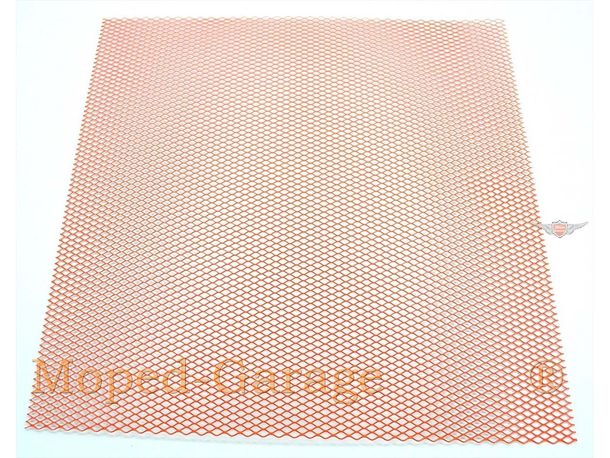 Gitter Orange 300mm x für Zündapp, Kreidler, Hercules, Puch, KTM, DKW