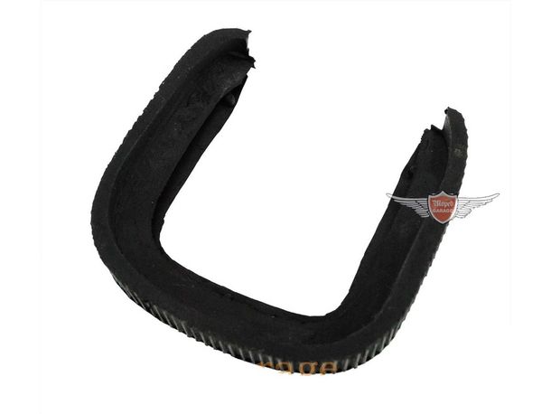 Abdeckschürze Gummi Schwarz für Kreidler Florett Eiertank, Super 4, 5