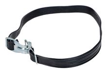 Elástico de fixação / borracha para bagageiro Bibia 75cm com gancho e olhal