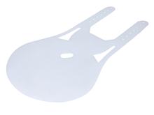 Targa portanumero UFO 280x310mm bianca
