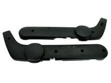 Carenado lateral de plástico negro para Piaggio Vespa Ciao