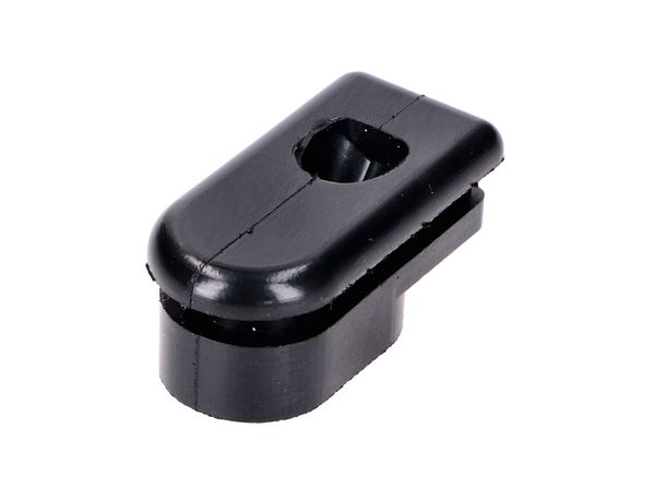 Kabeldurchführungsgummi Drilastic Schwarz für Hercules Prima GT, GX, Pronto, Presto, Supra 4GP, Enduro, KX 5, KTM Bora 25, 50