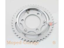 Pignon de chaîne en acier 45Z avec tôle de protection pour Honda MB 50 S, 80 MBX SD, SW, MT MTX C, RS