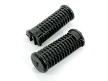 Fußrastengummi Schwarz 90mm x 35mm 12mm für Honda Dax ST 50, 70