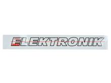 Aufkleber Elektronik 140x15mm für Kreidler Florett RMC Elektronik