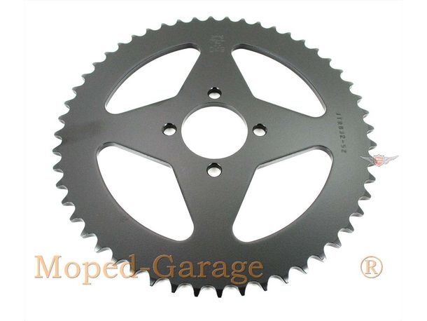 Kettenrad Verstärkt 52 Zähne 44mm Innenloch für Yamaha, DT 50 M, MX, RD FS 1 DX, TY 80 GT 80, TZR