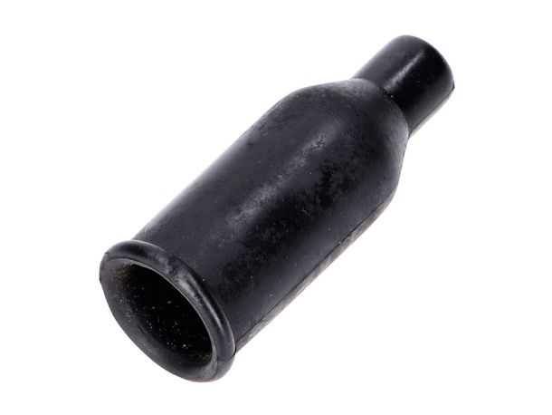 Gummi Zündkabel Innendurchmesser 15mm Aussendurchmesser ohne Wulst 18mm mit 19,5mm Gesamt Breite 49mm Kabelöffnung 5mm für Zündapp, Kreidler, Opel, VW, Ford, DKW, NSU