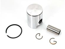 Juego de pistones de aluminio de 38mm con bulón del pistón de 14mm y anillo de pistón en L para Sachs 50 S 501, Hercules K 50, KX, GT, GX, Supra, DKW, KTM