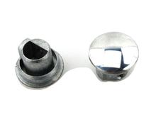 Extremos de manillar de aluminio pulido para AWO, MZ RT125/1, RT125/2, RT125/3, ES175, ES175/1, ES250, ES250/1, ES300, para EMW, BK350