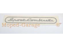 Aufkleber Transfer 114mm x 16mm für Zündapp KS 50, Sport Combinette