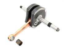 Albero motore con cuscinetto a rulli 12mm per Zündapp, CS, CX, Hai, GTS, C 50 Sport, ZX, ZS, ZD