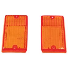 Blinkergläser CIF Paar hinten orange für Vespa PK 50 / 125