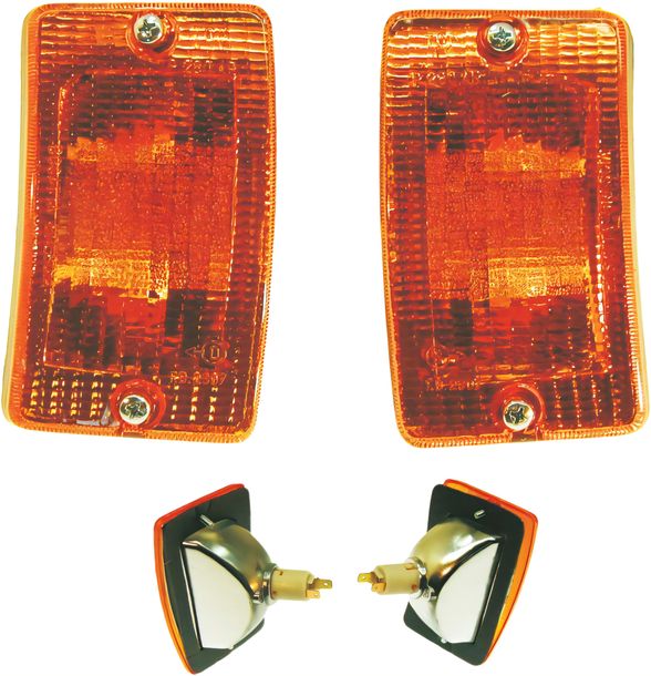Blinker CIF Paar vorne komplett für Vespa PK 50 / 125 XL / 50 Rush / N / FL2 / HP / V