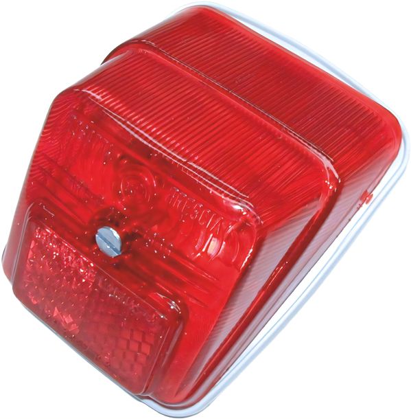 Rücklicht CIF komplett mit Dichtung für Vespa 50 L Baujahr 1966 - 1970 / 50 R Baujahr 1970 - 1983