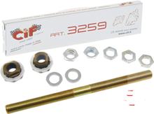 Essieu avant CIF 11 x 165mm complet pour Piaggio Free / Si