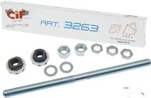 Axe de roue avant CIF 11 x 200mm complet pour Piaggio Zip