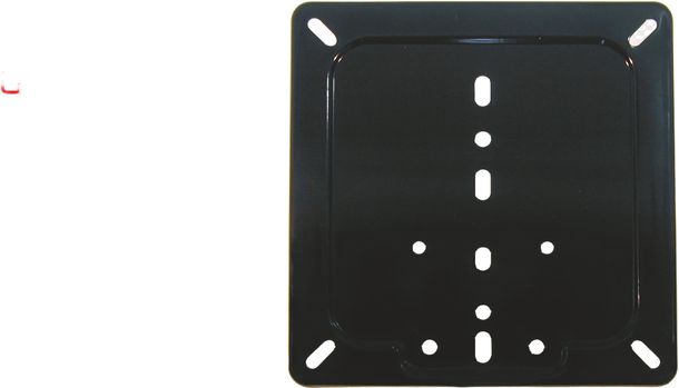 Kennzeichenplatte CIF Edelstahl schwarz lackiert 170mm für alte Kennzeichen
